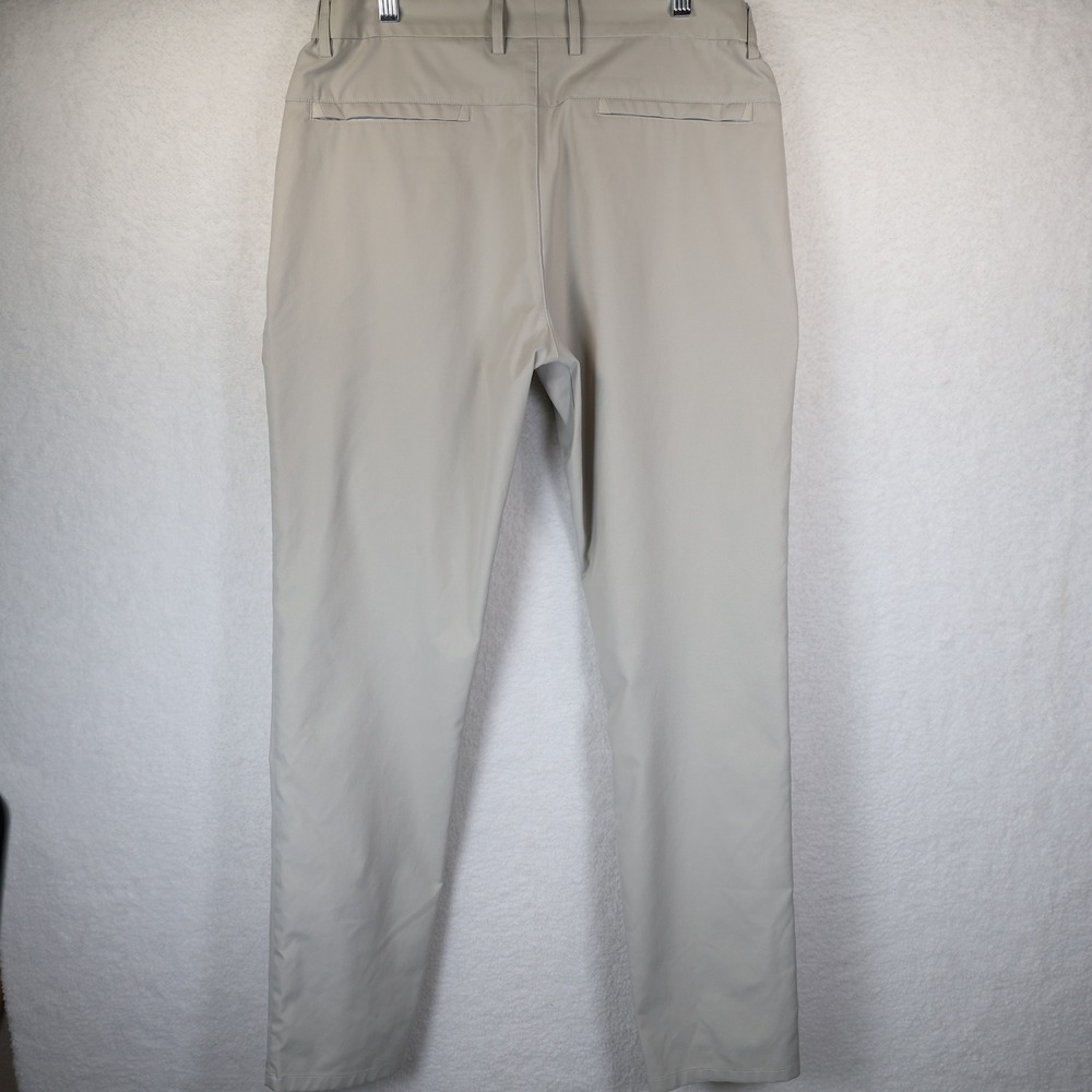 Jack Archer Jetsetter Pants Mens 32x32 Stone Khaki Technical Travel Golf Chino - Picture 3 of 8